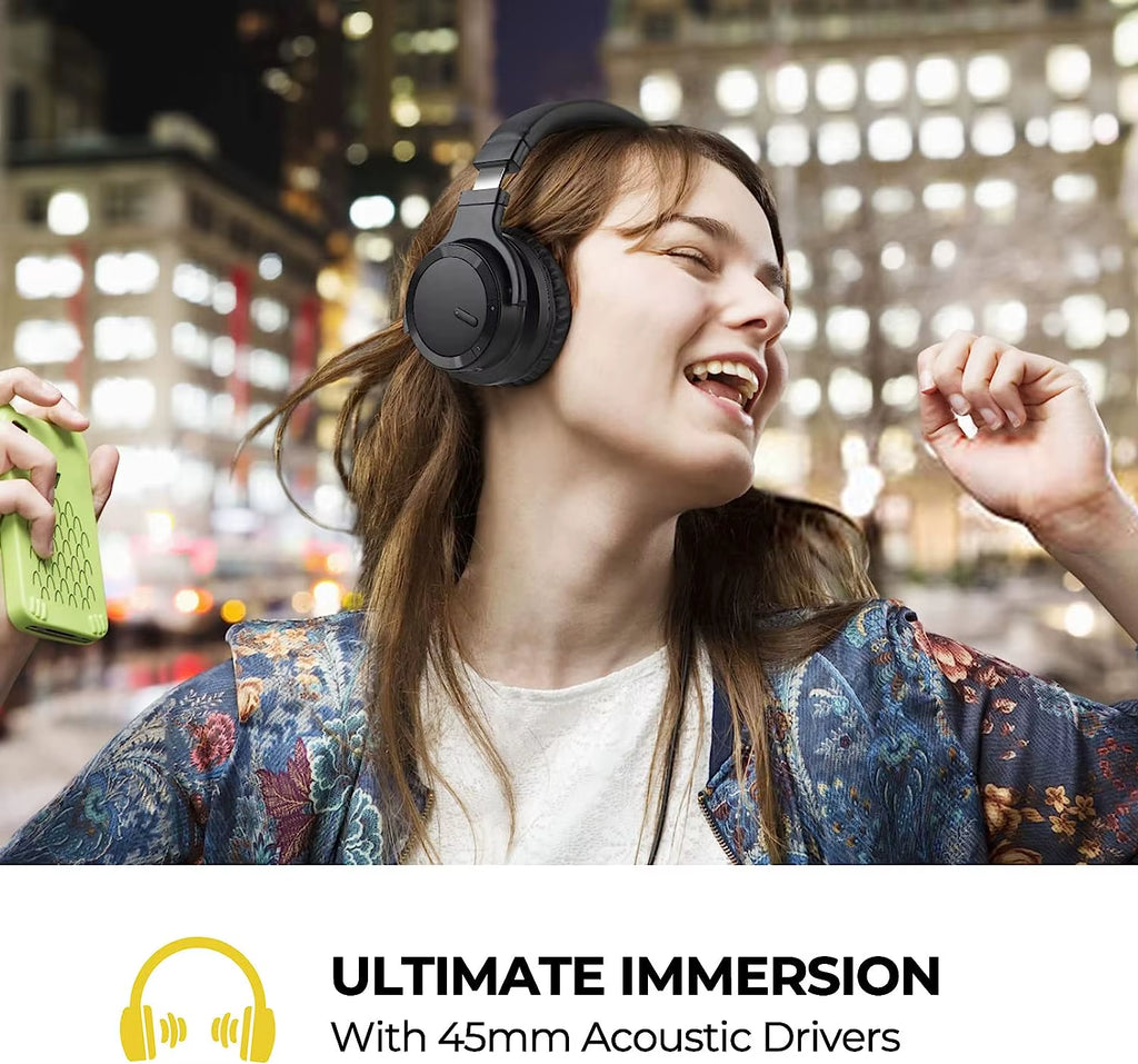 Hot-Selling ANC True Stereo Wireless Earphones BT 5.2 Active Noise Cancelling Over-Ear Headphones Gaming Headset