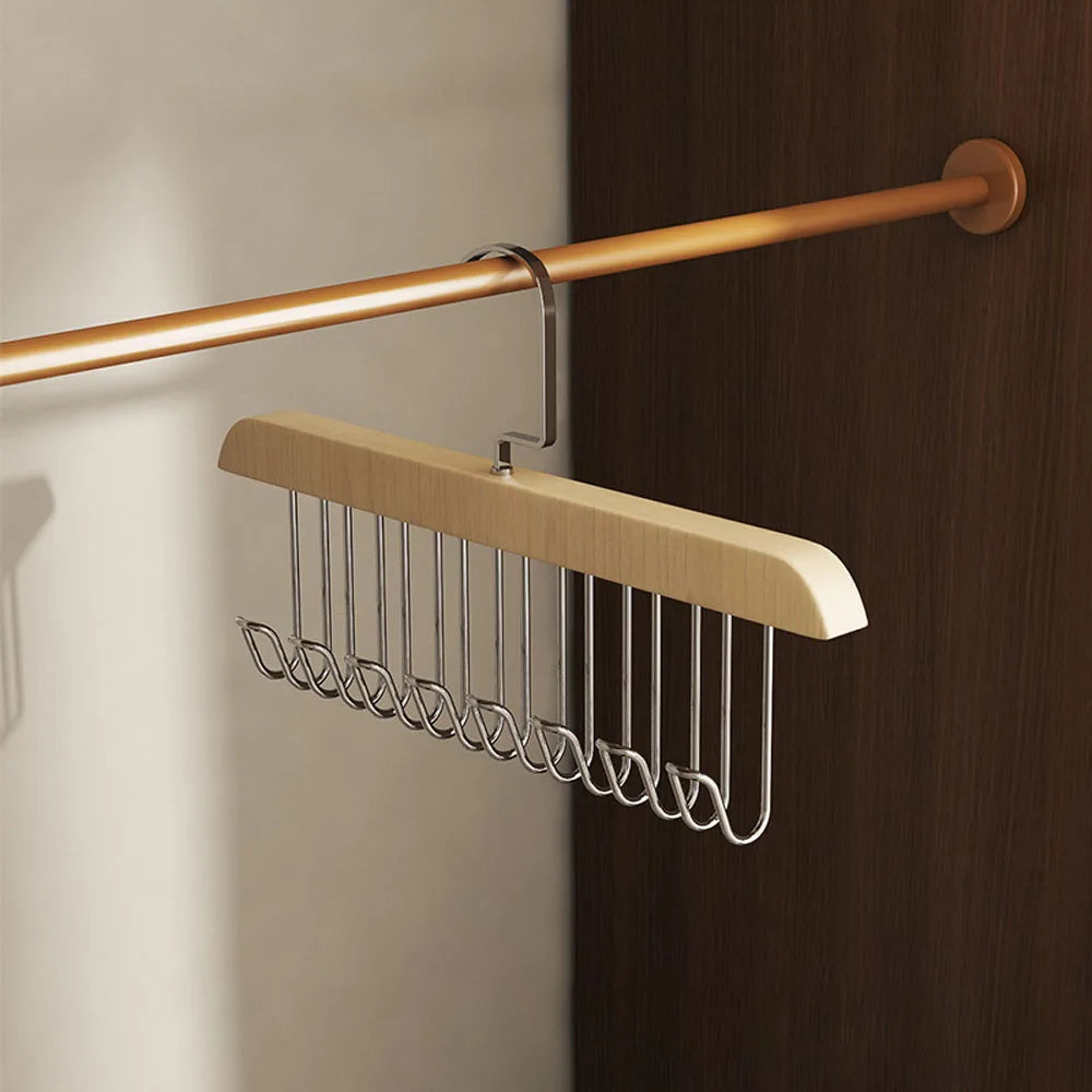 Clothes Rack Triangle Pulley with Wheels Hangers Coat Rack Living Room Bedroom Furniture Hangers Floor-Standing Clothes Racks