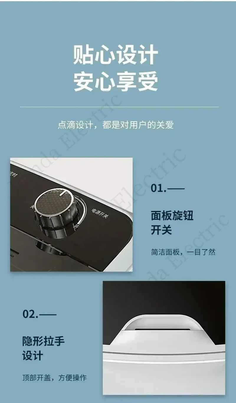 Large Capacity Washing Machine Household Dormitory Single Cylinder Semi-Automatic Small Mini Washing Machine